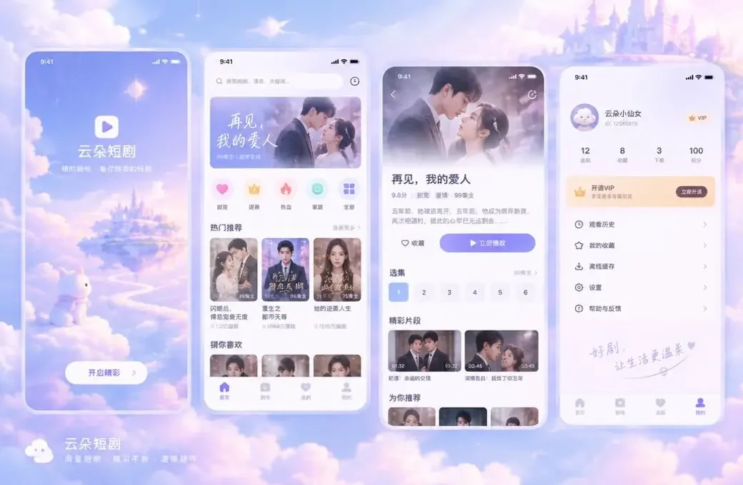 AI动漫黄剧 APP 界面展示